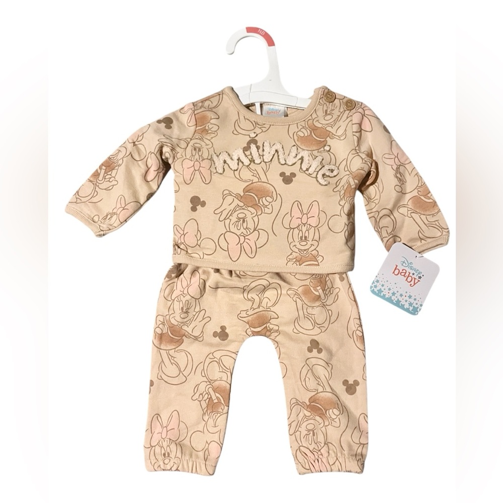 Disney Minnie Mouse Newborn Long Sleeve Set